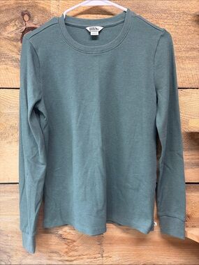 Eddie Bauer Long Sleeve Thermal Tee - Green